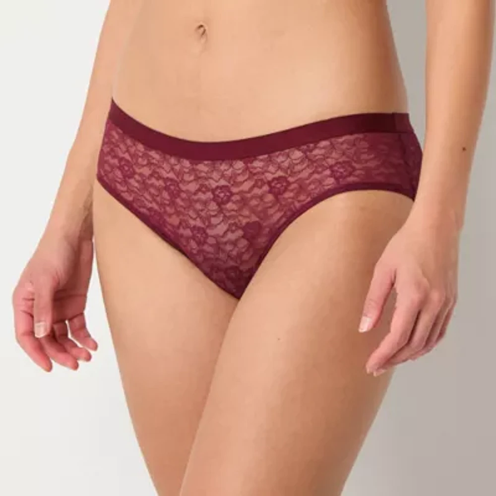 Arizona All Over Lace Juniors Hipster Panty 359145