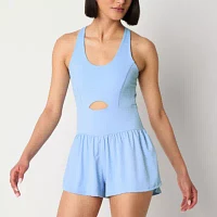 Arizona Sleeveless Romper-Juniors