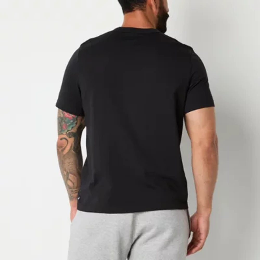 Reebok Mens Crew Neck Short Sleeve Graphic T-Shirt