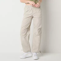 Arizona-Juniors Womens Low Rise Straight Pull-On Pants