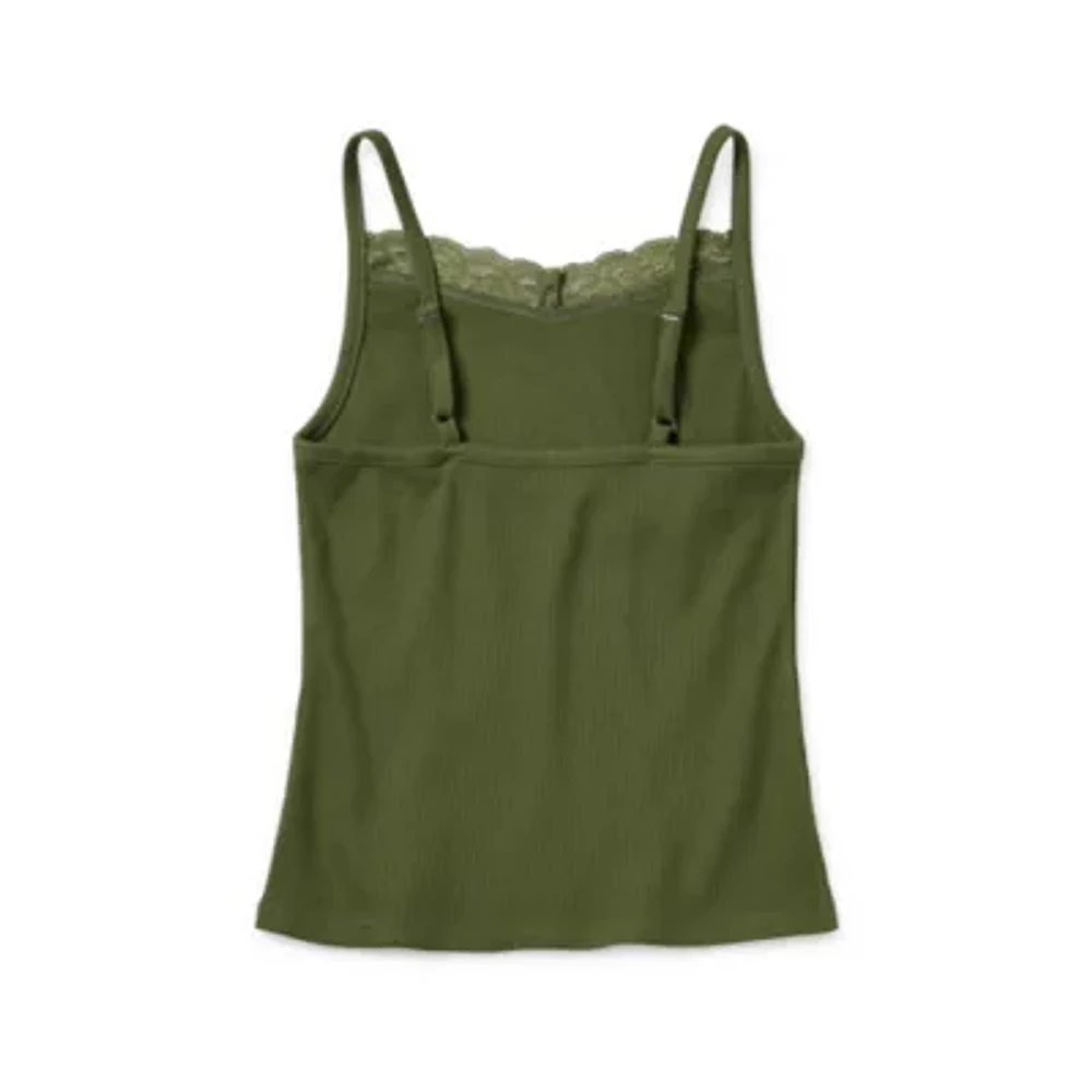 Thereabouts Little & Big Girls V Neck Tank Top