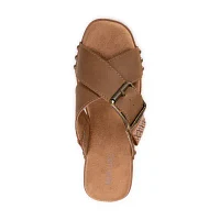 Muk Luks Womens Charlotte Wedge Sandals