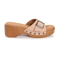 Muk Luks Womens Cora Wedge Sandals