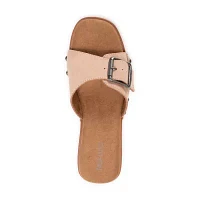 Muk Luks Womens Cora Wedge Sandals