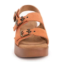 Muk Luks Womens Calliope Wedge Sandals