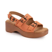 Muk Luks Womens Calliope Wedge Sandals