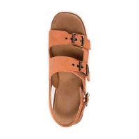 Muk Luks Womens Calliope Wedge Sandals