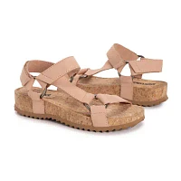 Muk Luks Piper Womens Footbed Sandals