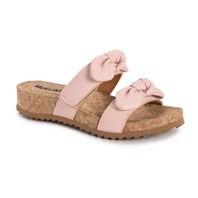 Muk Luks Posie Womens Footbed Sandals