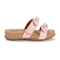 Muk Luks Posie Womens Footbed Sandals