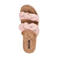 Muk Luks Posie Womens Footbed Sandals