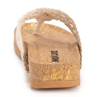 Muk Luks Pippen Womens Footbed Sandals