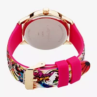 Ed Hardy Womens Pink Strap Watch 14983g-42-B01