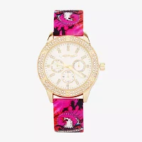 Ed Hardy Womens Pink Strap Watch 14983g-42-B01