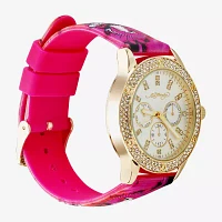 Ed Hardy Womens Pink Strap Watch 14983g-42-B01