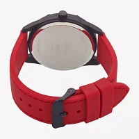Ed Hardy Womens Red Strap Watch 15004b-42-G15