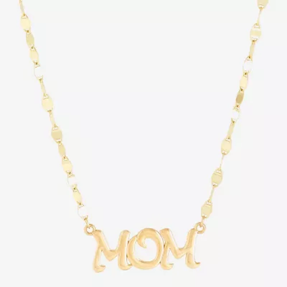 Womens 10K Gold Pendant Necklaces