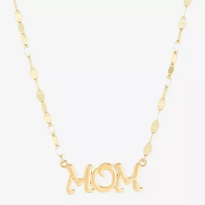 Womens 10K Gold Pendant Necklaces