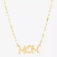 Womens 10K Gold Pendant Necklaces