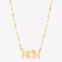 Womens 10K Gold Pendant Necklaces