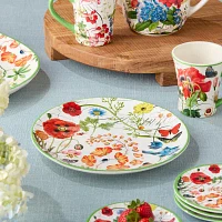 Certified International Greenhouse 4-pc. Ceramic Dinner Plate