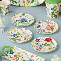 Certified International Greenhouse 4-pc. Ceramic Salad Plate