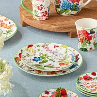 Certified International Greenhouse 4-pc. Ceramic Salad Plate