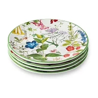 Certified International Greenhouse 4-pc. Ceramic Salad Plate