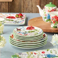 Certified International Greenhouse 4-pc. Ceramic Salad Plate