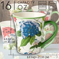 Certified International Greenhouse 4-pc. Coffee Mug