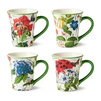 Certified International Greenhouse 4-pc. Coffee Mug
