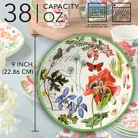 Certified International Greenhouse 4-pc. Ceramic Soup Bowl