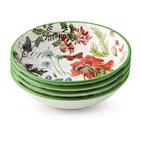 Certified International Greenhouse 4-pc. Ceramic Soup Bowl