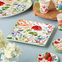 Certified International Greenhouse Ceramic Serving Platter