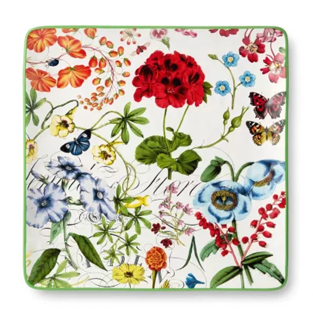 Certified International Greenhouse Ceramic Serving Platter