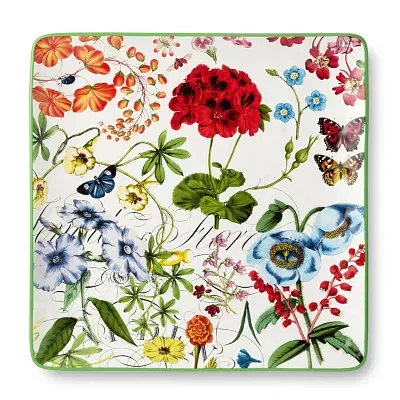 Certified International Greenhouse Ceramic Serving Platter