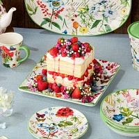 Certified International Greenhouse Ceramic Serving Platter