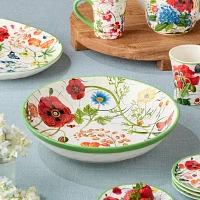 Certified International Greenhouse Ceramic Serving Bowl
