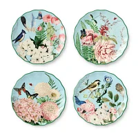 Certified International Flora 4-pc. Ceramic Salad Plate