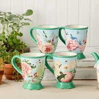 Certified International Flora 4-pc. Coffee Mug