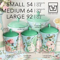 Certified International Flora 3-pc. Canister