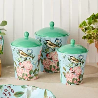 Certified International Flora 3-pc. Canister