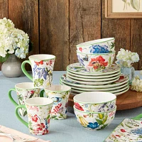 Certified International Greenhouse 16-pc. Ceramic Dinnerware Set