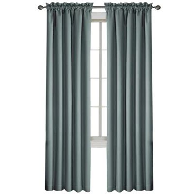 Eclipse Corin Rod Pocket Blackout Single Curtain Panel