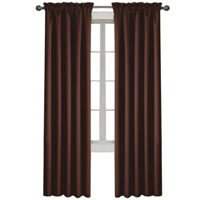 Eclipse Corin Blackout Rod Pocket Single Curtain Panel