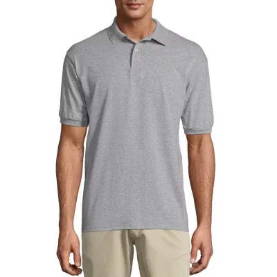 Hanes Ecosmart Mens Short Sleeve Polo Shirt