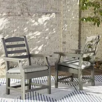 Signature Design by Ashley® Visola Collection 2-pc. Weather Resistant Patio Dining Chair