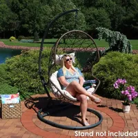 Sunnydaze® Danielle Hanging Egg Chair