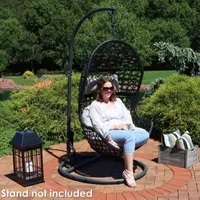 Sunnydaze® Cordelia Hanging Egg Chair