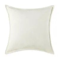 Liz Claiborne Solid Chenille Square Throw Pillow